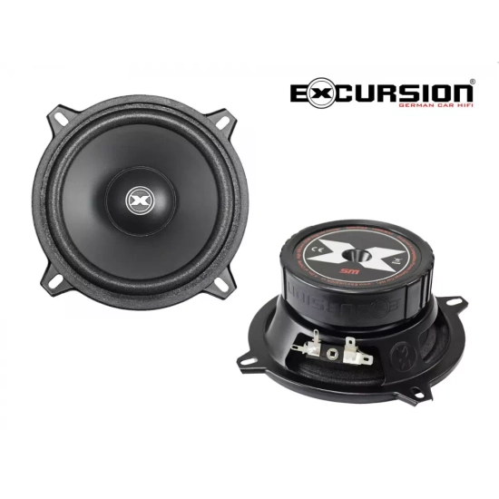 Excursion SX-5M – średnio-niskotonowe głośniki samochodowe 130 mm (mid-woofery, seria SX)